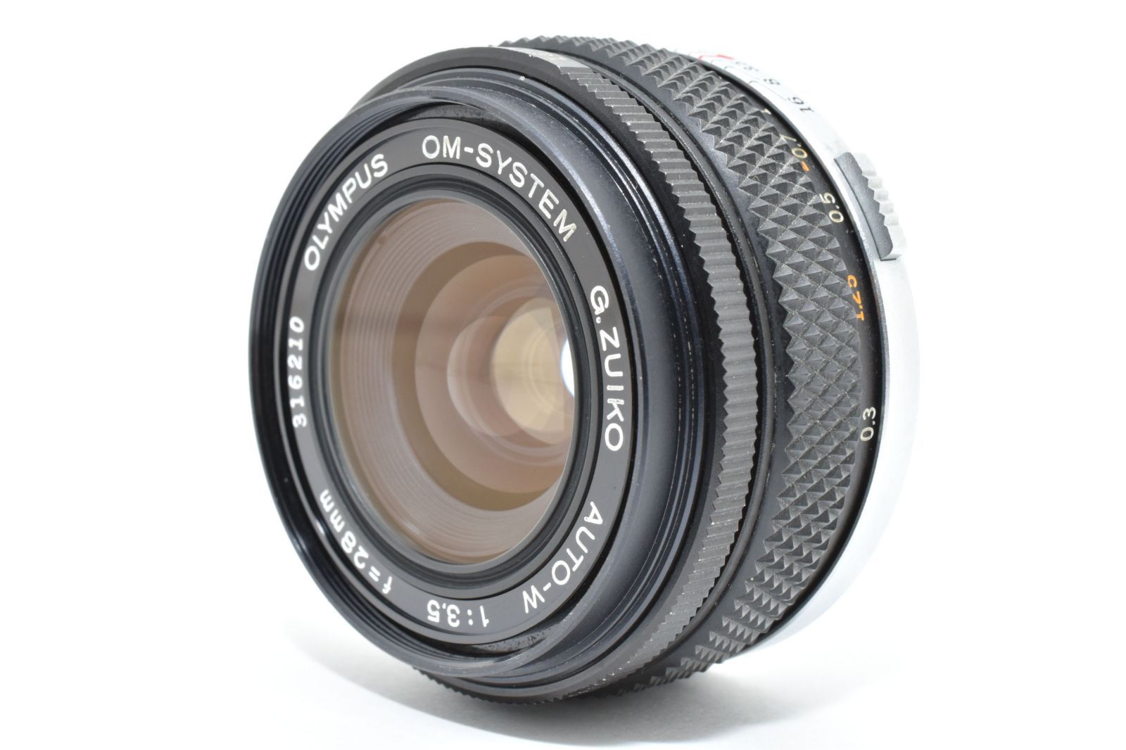 5786 【良品】 Olympus Om-System Auto-W G.Zuiko 28mm F3.5 Prime