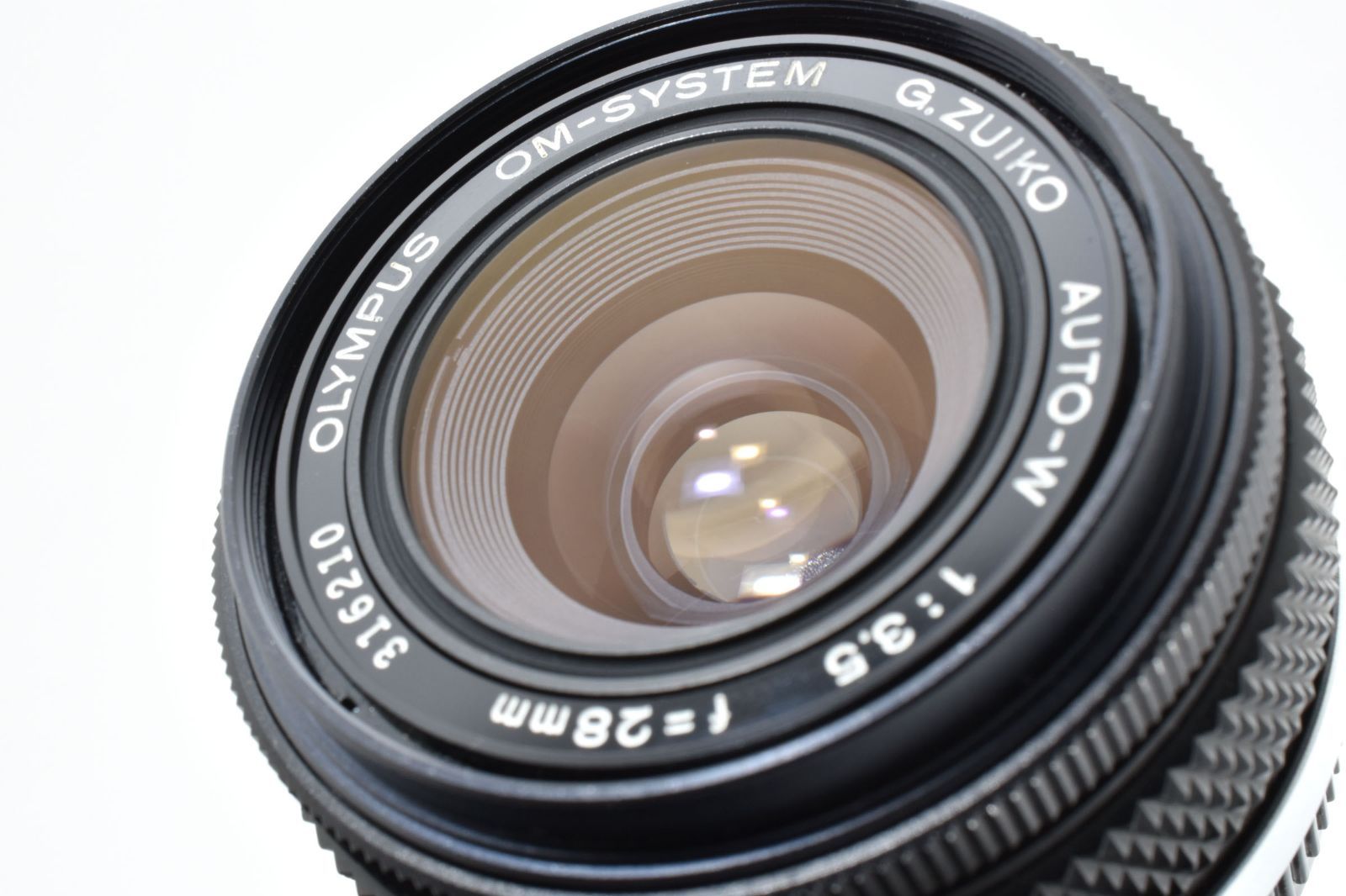 5786 【良品】 Olympus Om-System Auto-W G.Zuiko 28mm F3.5 Prime