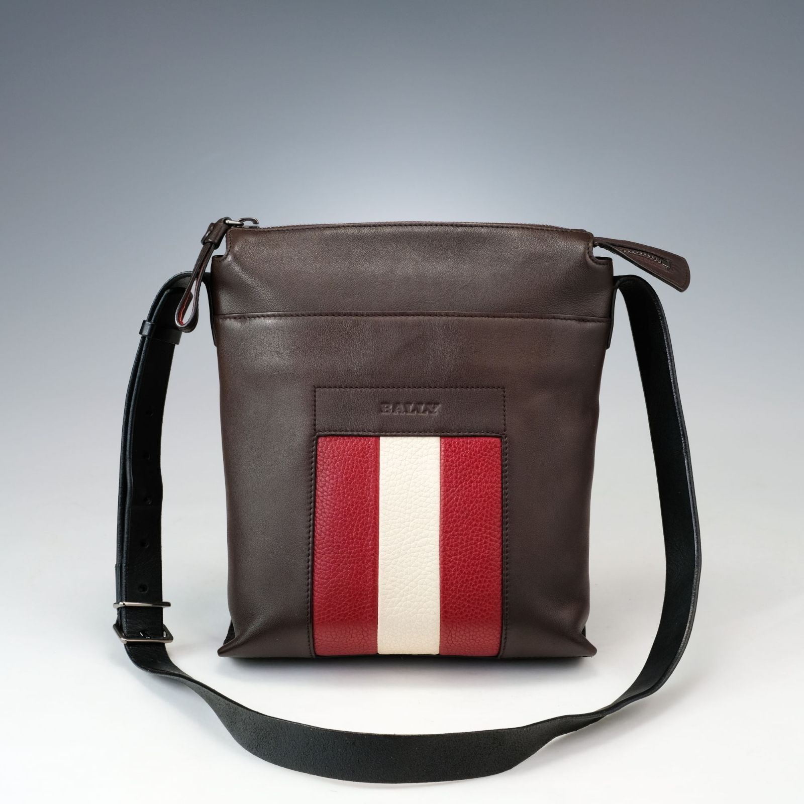 美品 BALLY バリー トレインスポッティング ショルダーバッグ レザー