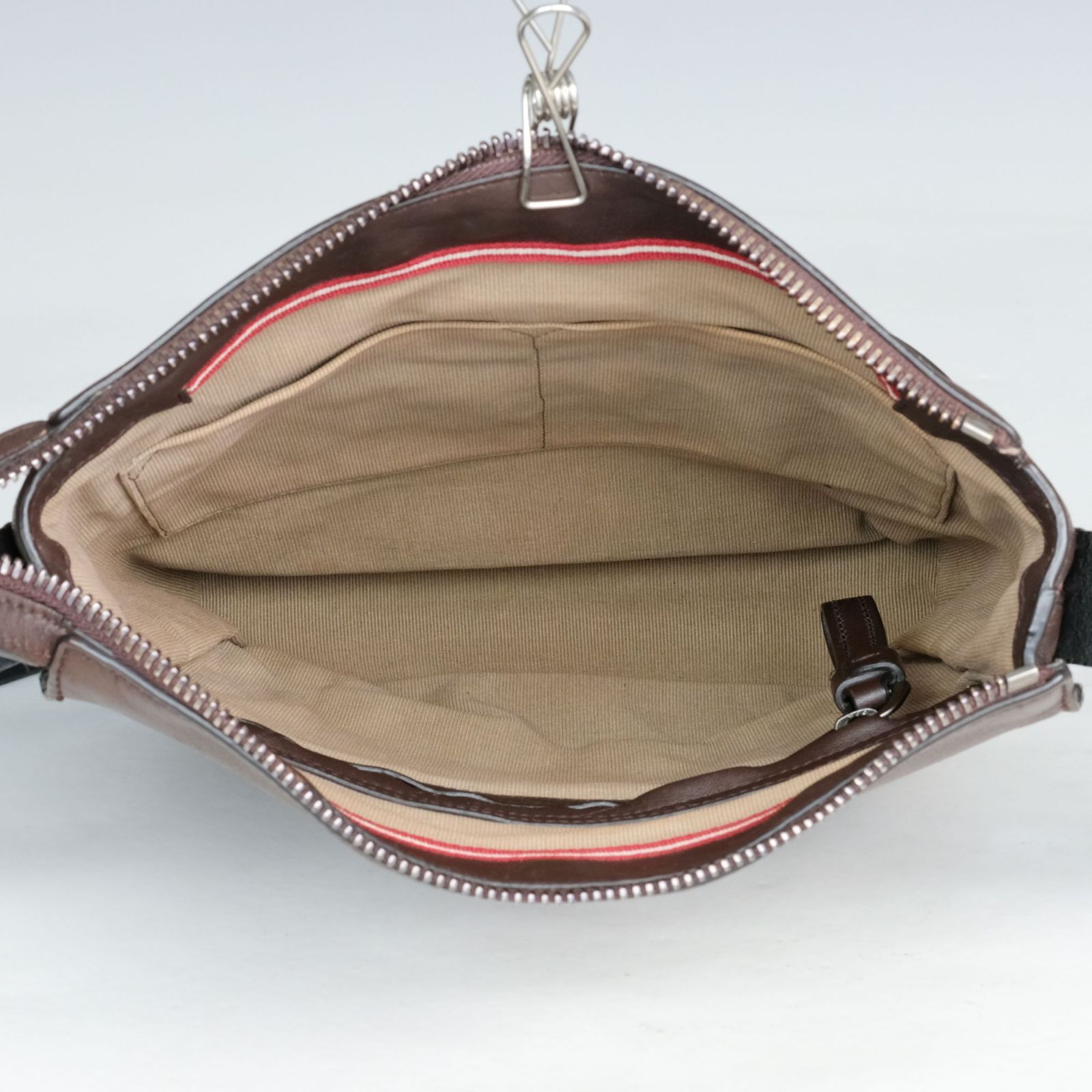 美品 BALLY バリー トレインスポッティング ショルダーバッグ レザー