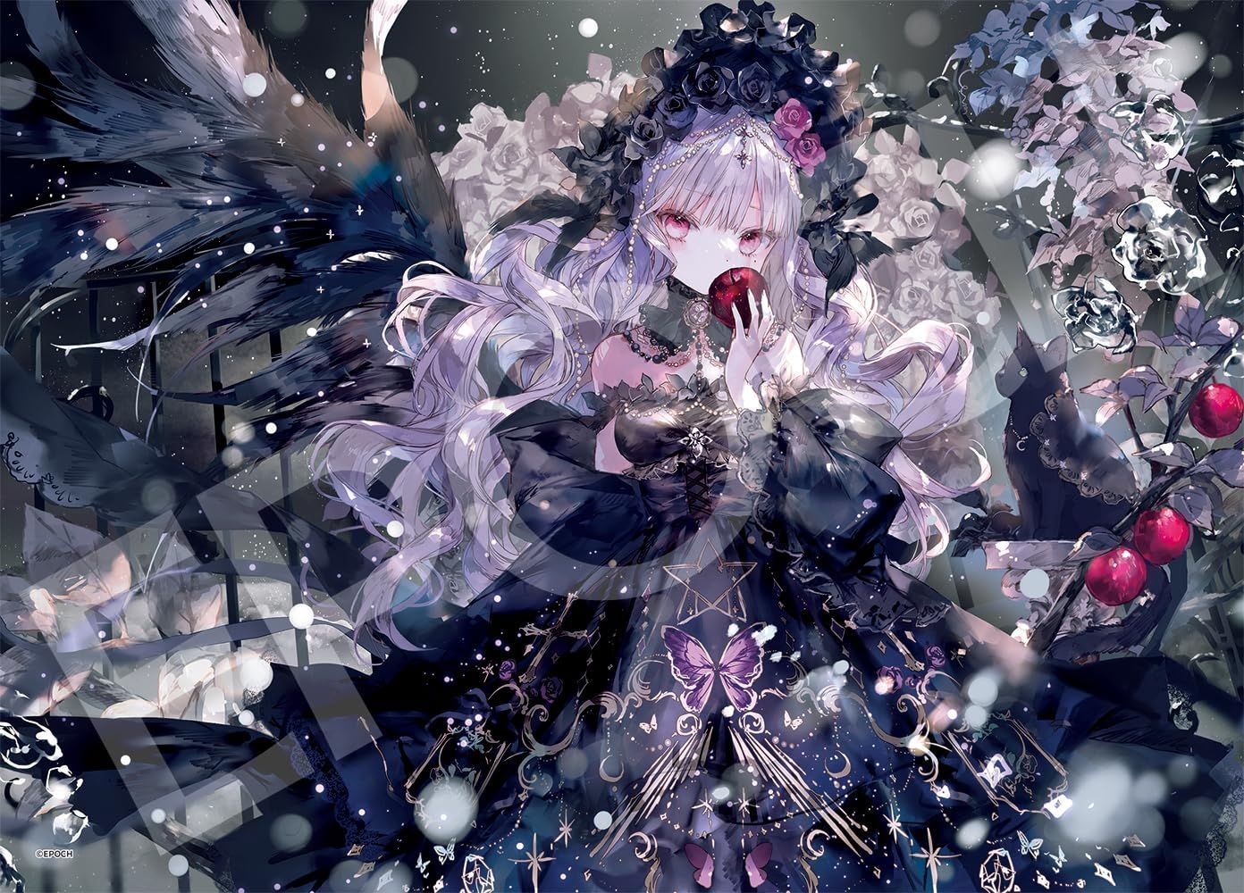 魔法使い☆「オリジナルイラスト絵画原画」 北斎色の魔法使い #illustration #drawing #イラスト #ファンタジー