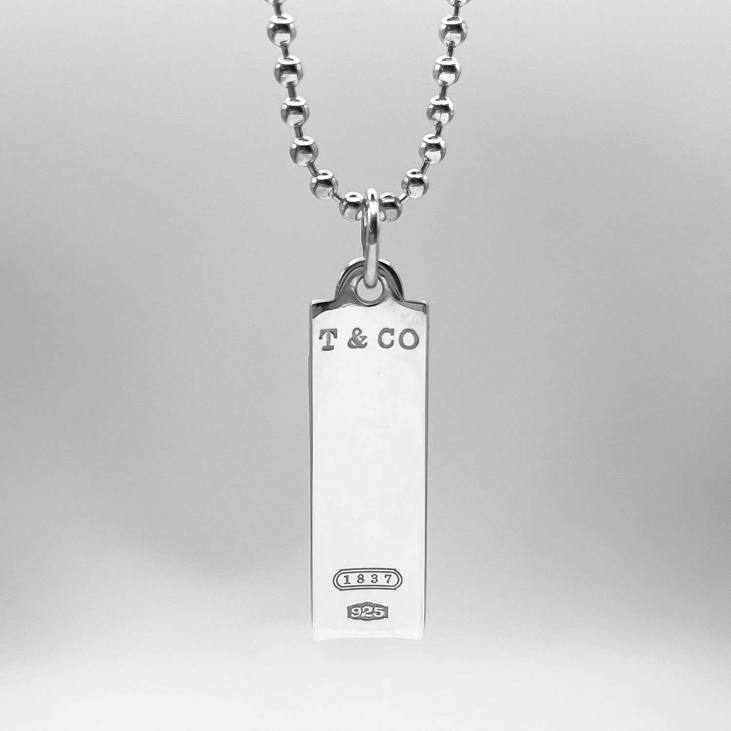 Tiffany&Co. ティファニー 1837 マネークリップ ネックレス ペンダント