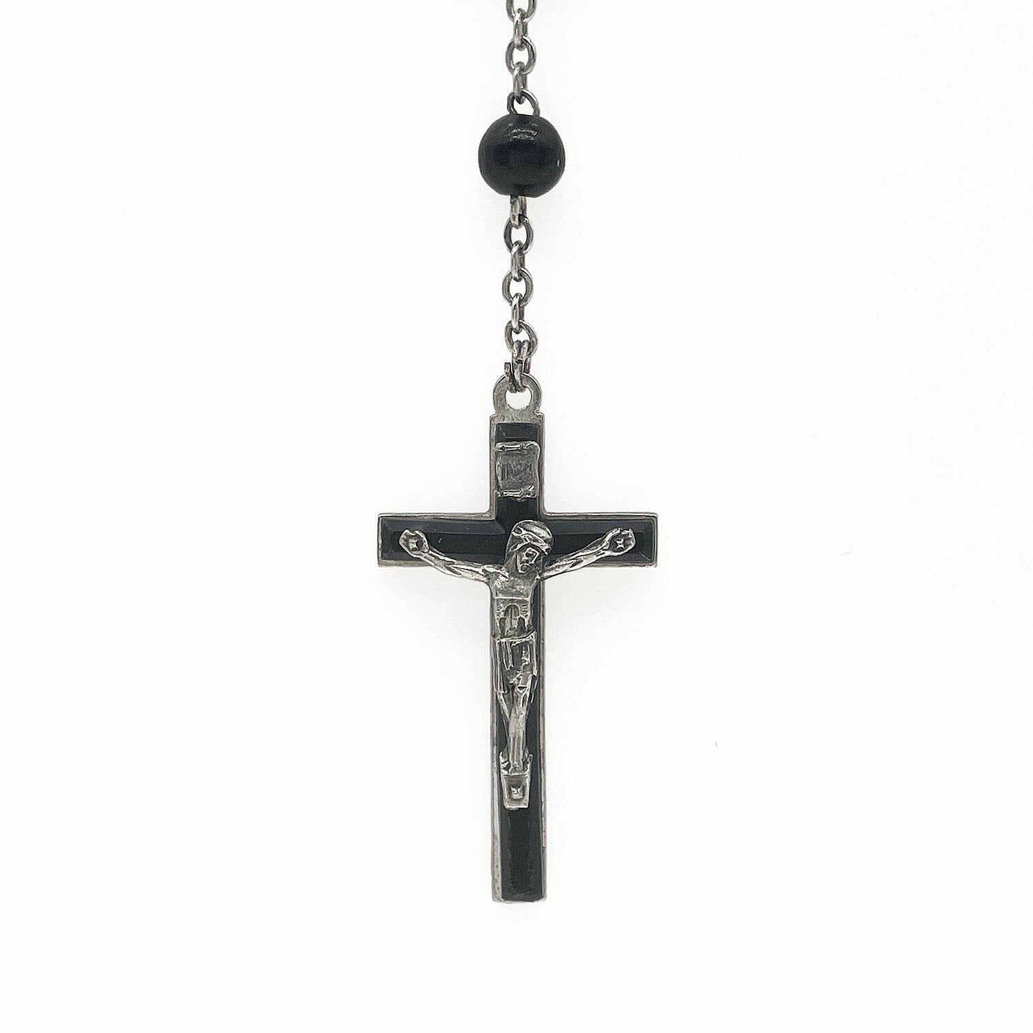 DOLCE&GABBANA ドルチェ＆ガッバーナ ネックレス ロザリオ 十字架