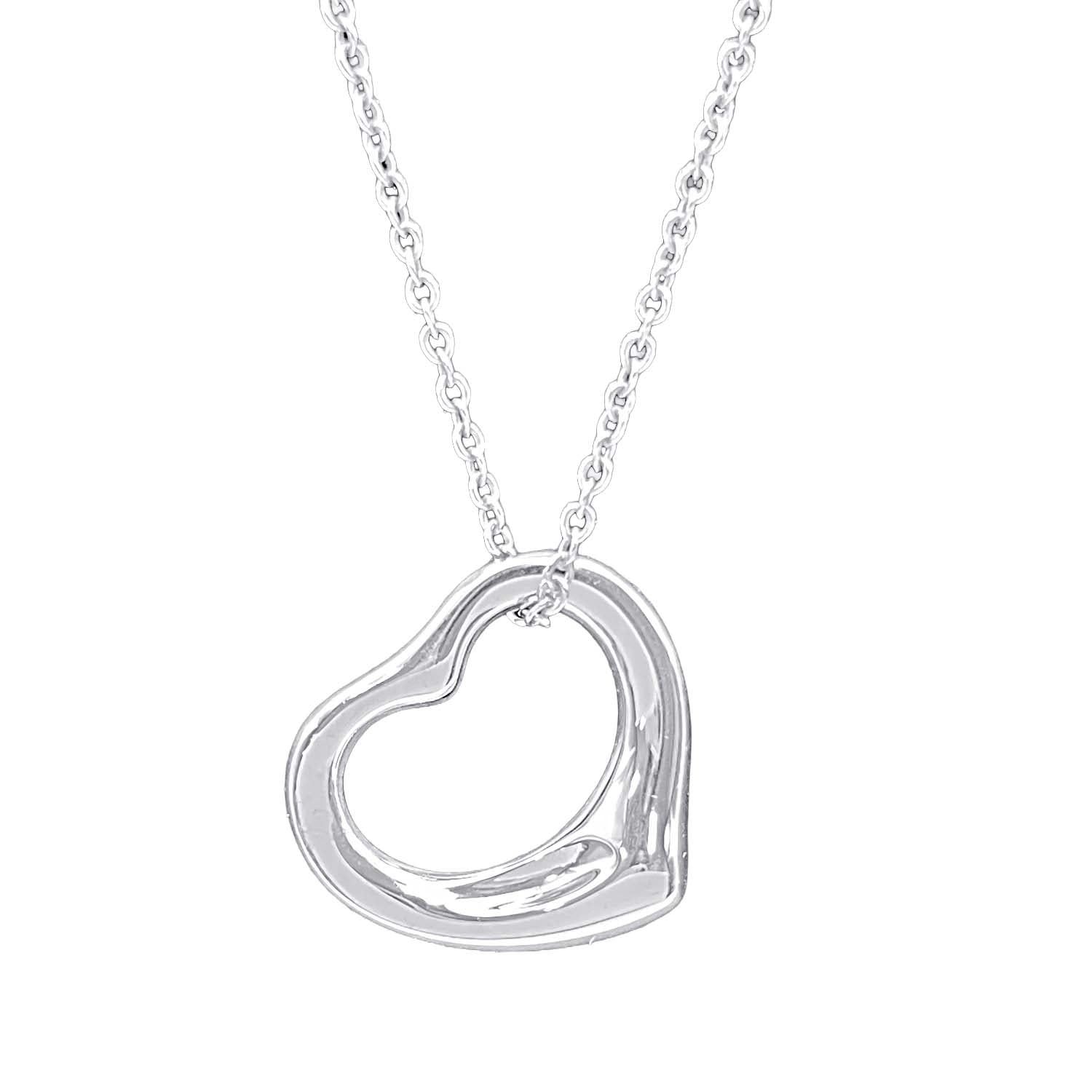 Tiffany&Co. ティファニー オープンハート 16MM ネックレス ペンダント