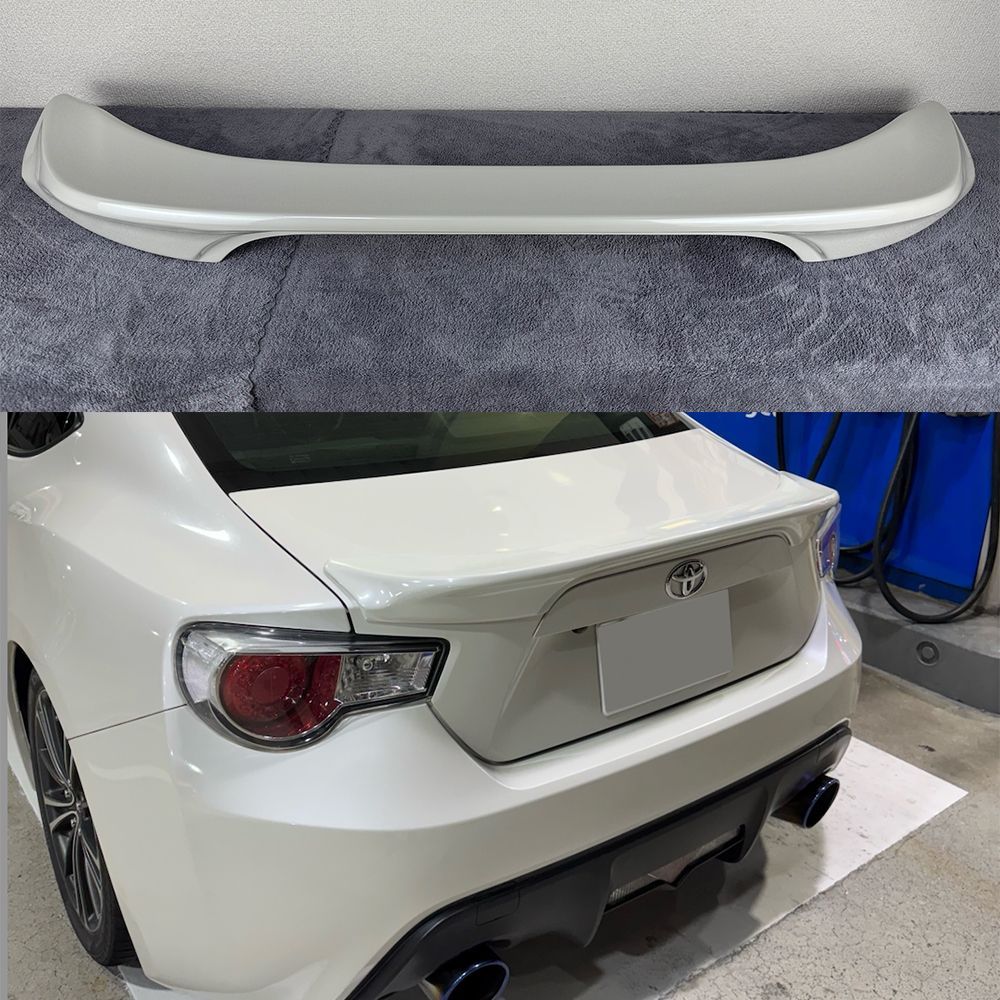 86/BRZ TRD リアスポイラー 塗装済みK1X カラー番 K1X】塗装済トヨタ 86 ZN6 スバル BRZ ZC6 サイオン FR-S TRD