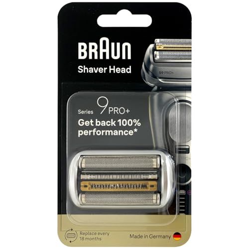ブラウン 替刃 96 M シリーズ9 Pro | 9 網刃 内刃一体型カセット シェーバー 日本 型番 F|C マットシルバー BRAUN 海外正規版 92 S B 94 後継型番 並行輸入品 cc 03 ee 43