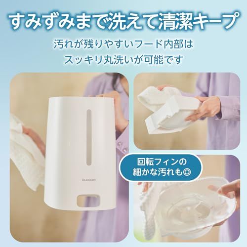  エレコム 自動給餌器 猫 中小型犬用 4 L 約2.2 kg タイマー機能付 録音機能付 1日最大6回 蓋ロック 2 WAY給電 フード内部水洗い 乾燥剤付属 ステンレス 1皿 ホワイト PET-AF 03 WH f e 40 da 6 その他 キッチン 食器