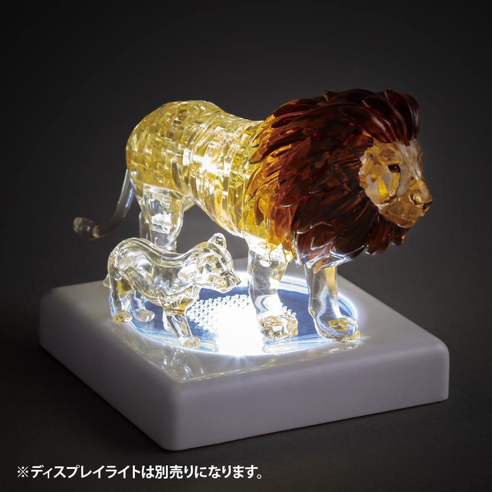 数量限定】ライオン クリスタルパズル 55ピース ビバリー - メルカリ