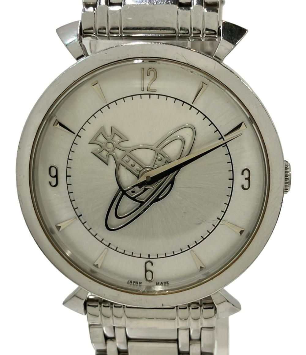 ヴィヴィアンウエストウッド 腕時計 VW-7043 クオーツ シルバー メンズ