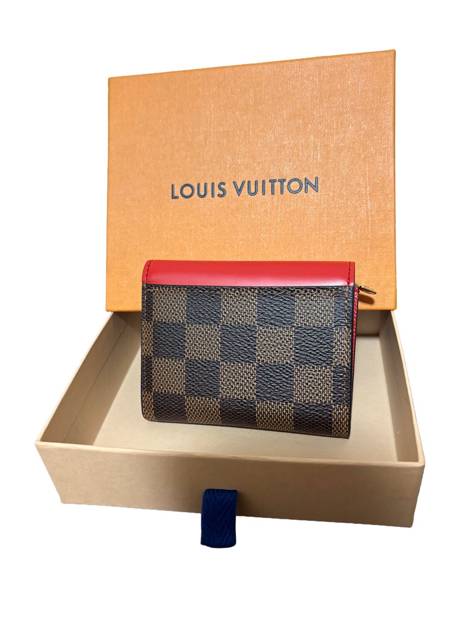 ルイヴィトン ダミエ ポルトフォイユ ゾエ コクリコ - メルカリ