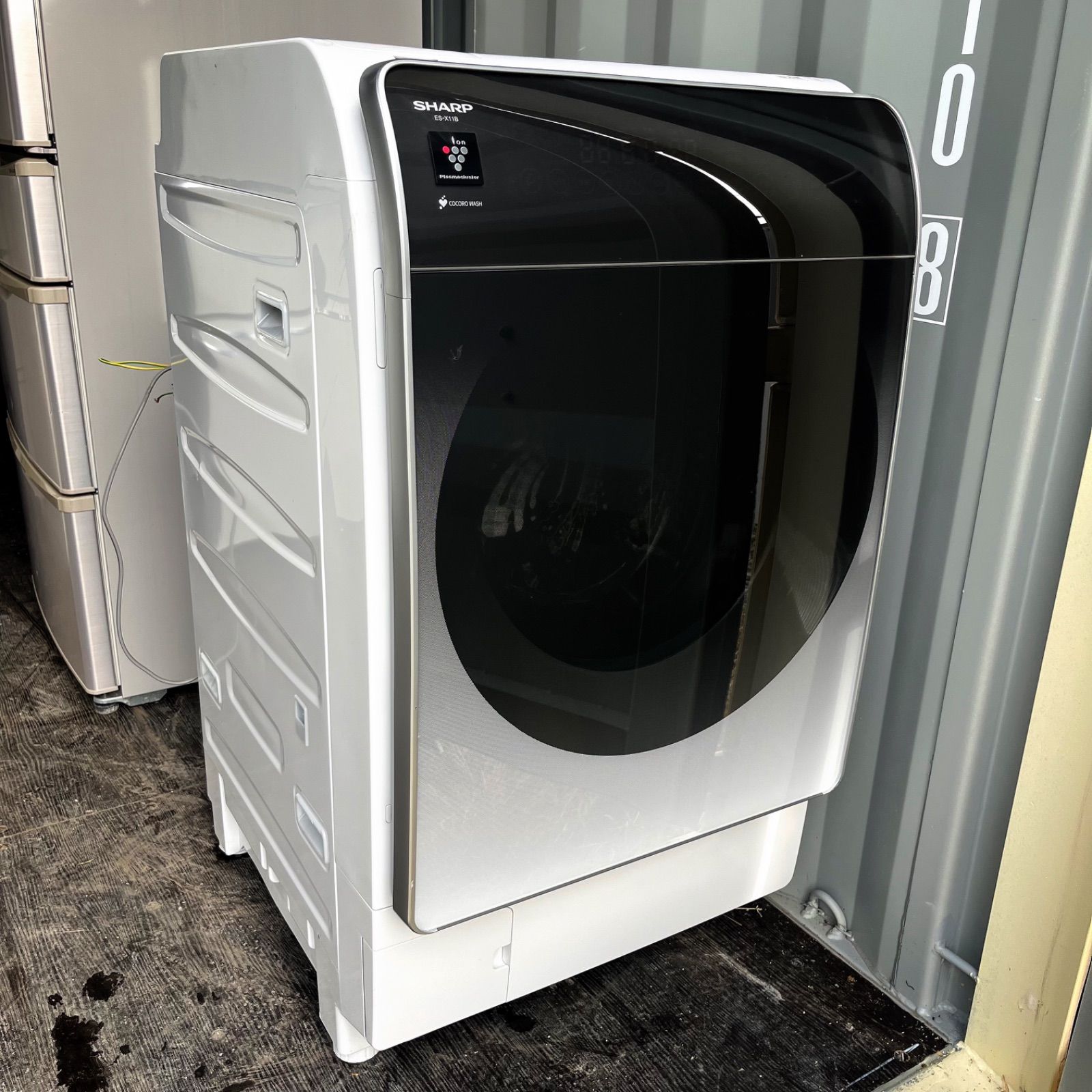 357取付無料！SHARP熱乾燥搭載 洗剤自動投入最高性能おしゃれドラム式洗濯機 357取付無料！SHARP熱乾燥搭載 洗剤自動投入最高性能おしゃれドラム式洗濯