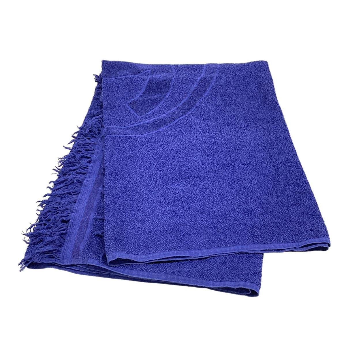 CHANEL(シャネル) 小物 ブルー ココマーク/タオルケット コットン