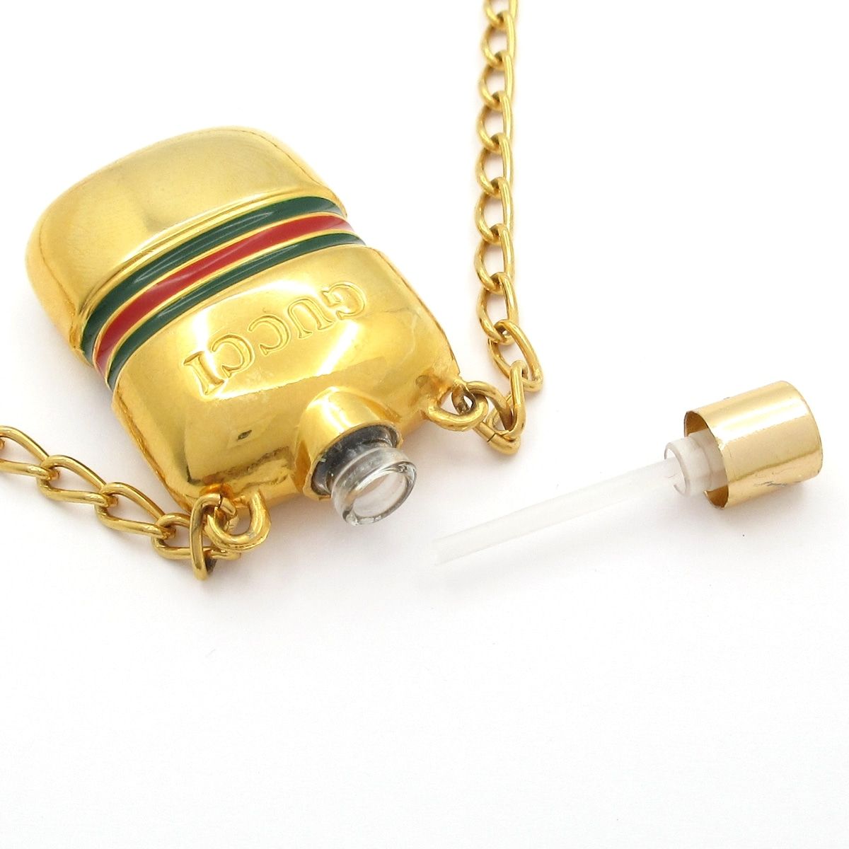 GUCCI‡グッチパヒュームボトルネックレス シェリーライン ゴールド希少