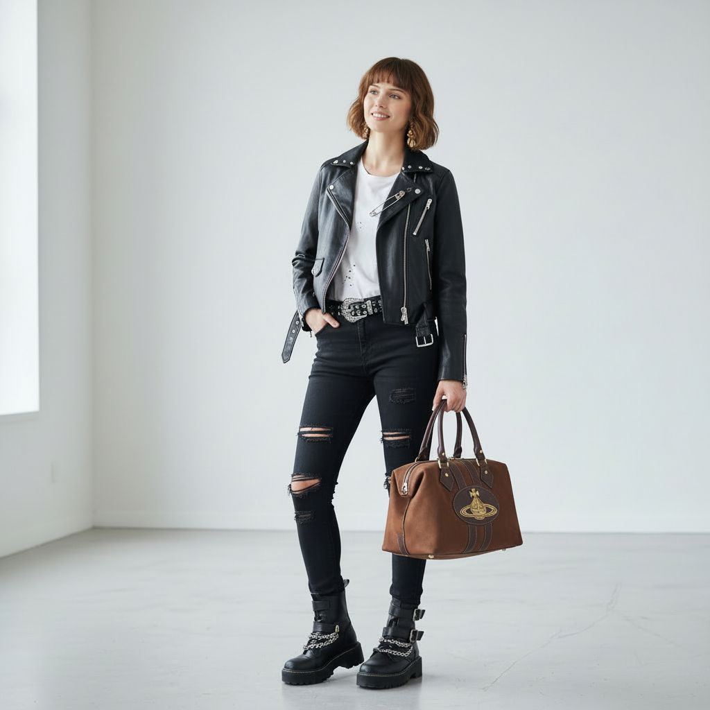 Vivienne Westwood ヴィヴィアンウエストウッド デカオーブ ボストン