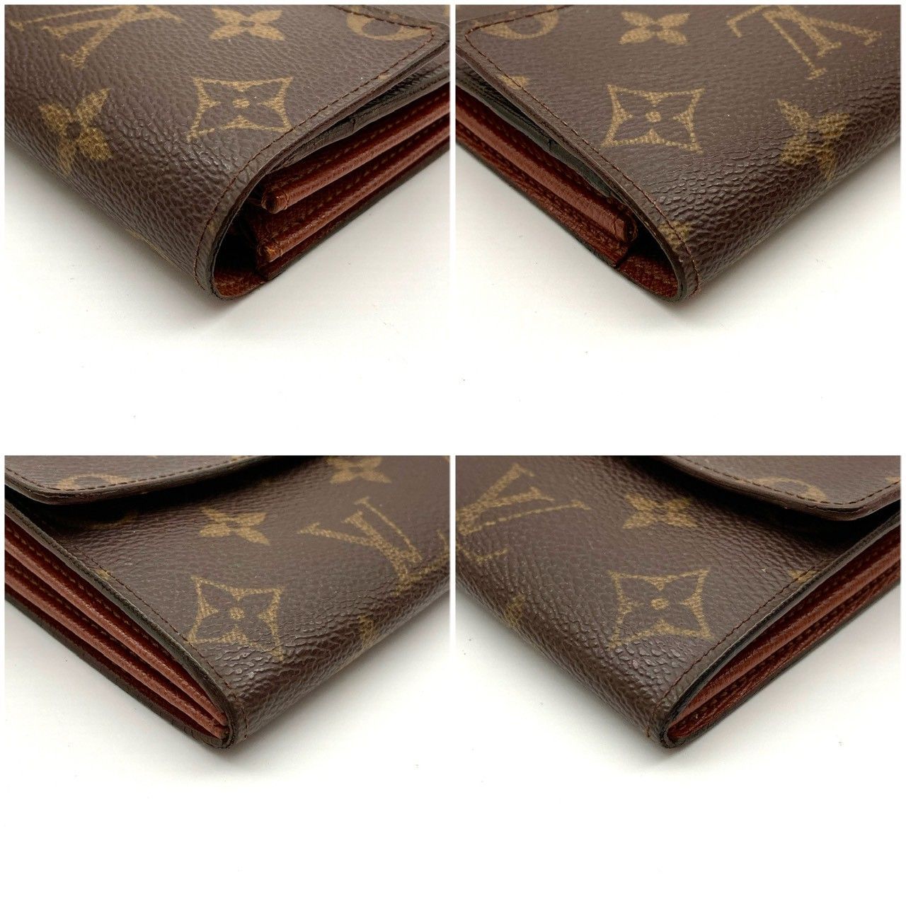 ルイヴィトン ポシェット ポルト モネ クレディ 二つ折り長財布 80122