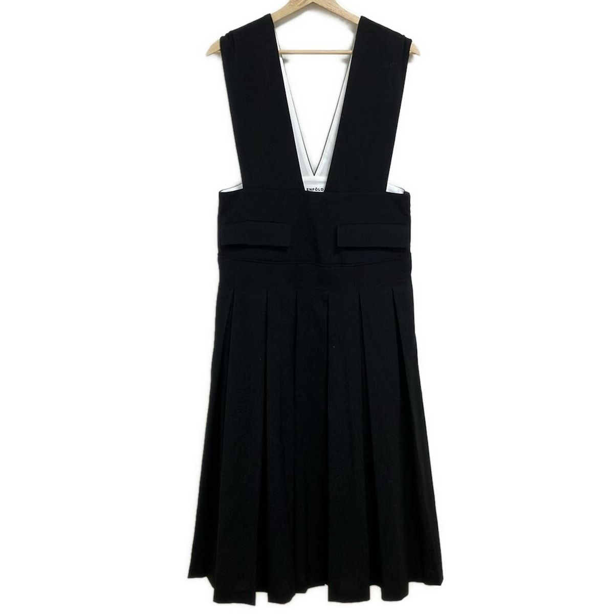 ENFOLD(エンフォルド) ワンピース サイズ36 S レディース - 黒
