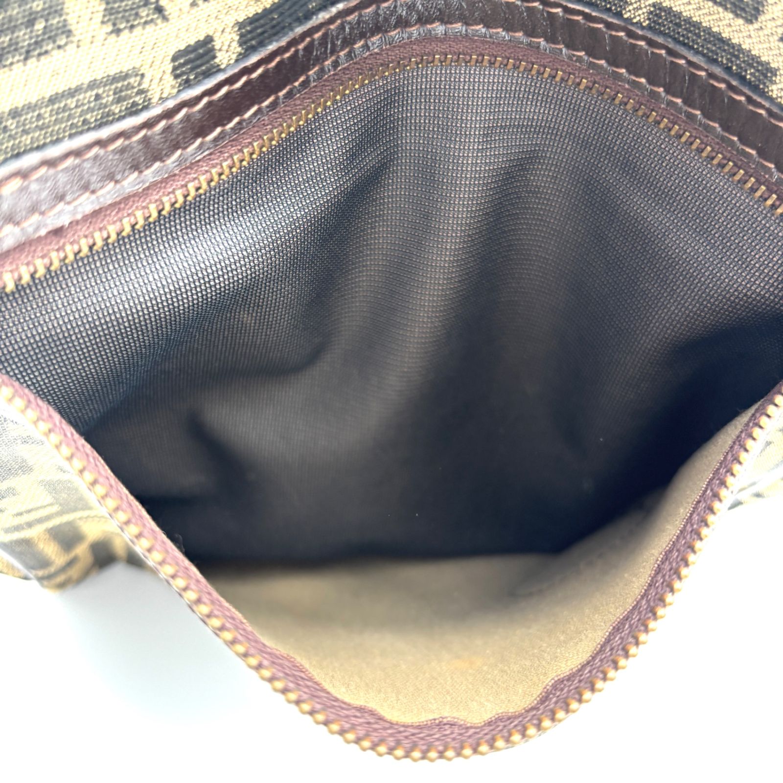 正規品 FENDI フェンディ ショルダーバッグ ズッカ FFロゴ 総柄