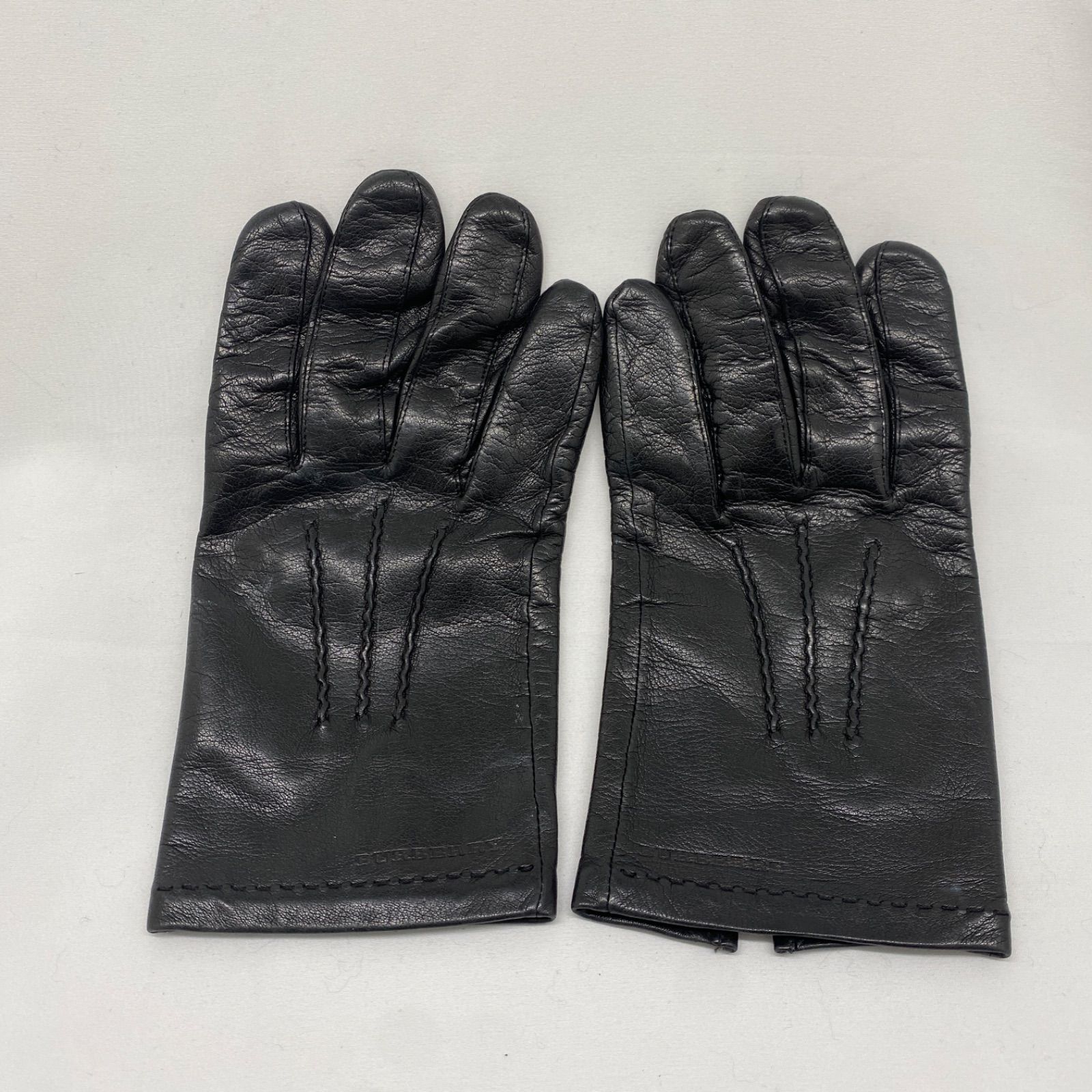 バーバリー Burberry 革手袋 レディース 防寒 ブラック 手袋 - メルカリ