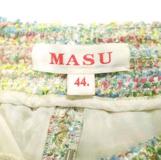 MASU エムエーエスユー 24SS CANDY TWEED WIDE PANTS キャンディー
