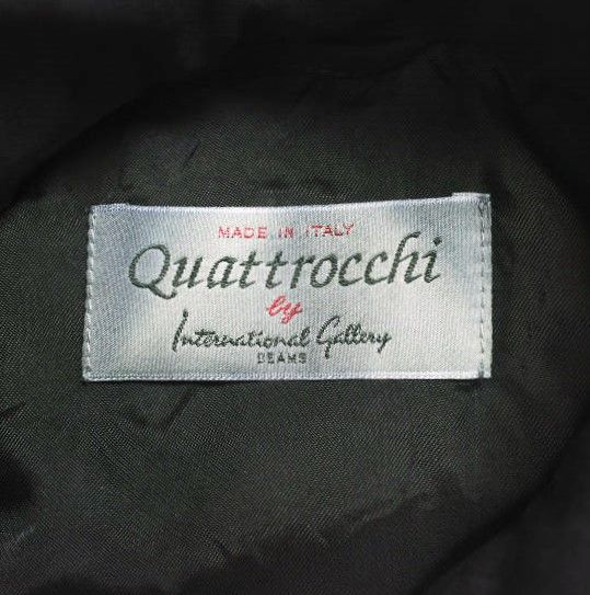 QUATTROCCHI クアトロッキ イタリア製 ゴートスエード カバーオール 23