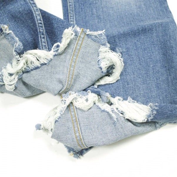 3×1 スリーバイワン 23SS イタリア製 EMPIRE CROP FLARE denim 