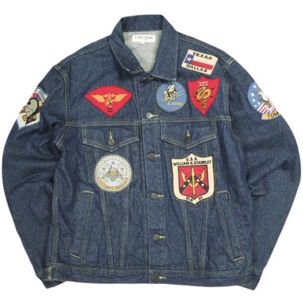 AVIREX アヴィレックス TYPE BLUE TOP GUN DENIM JACKET トップガン