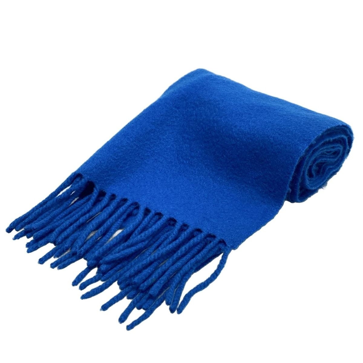 美品　Loro Piana ロロピアーナ ベビーカシミヤ　マフラー Loro Piana(ロロピアーナ) マフラー美品 - ブルー カシミヤ - メルカリ