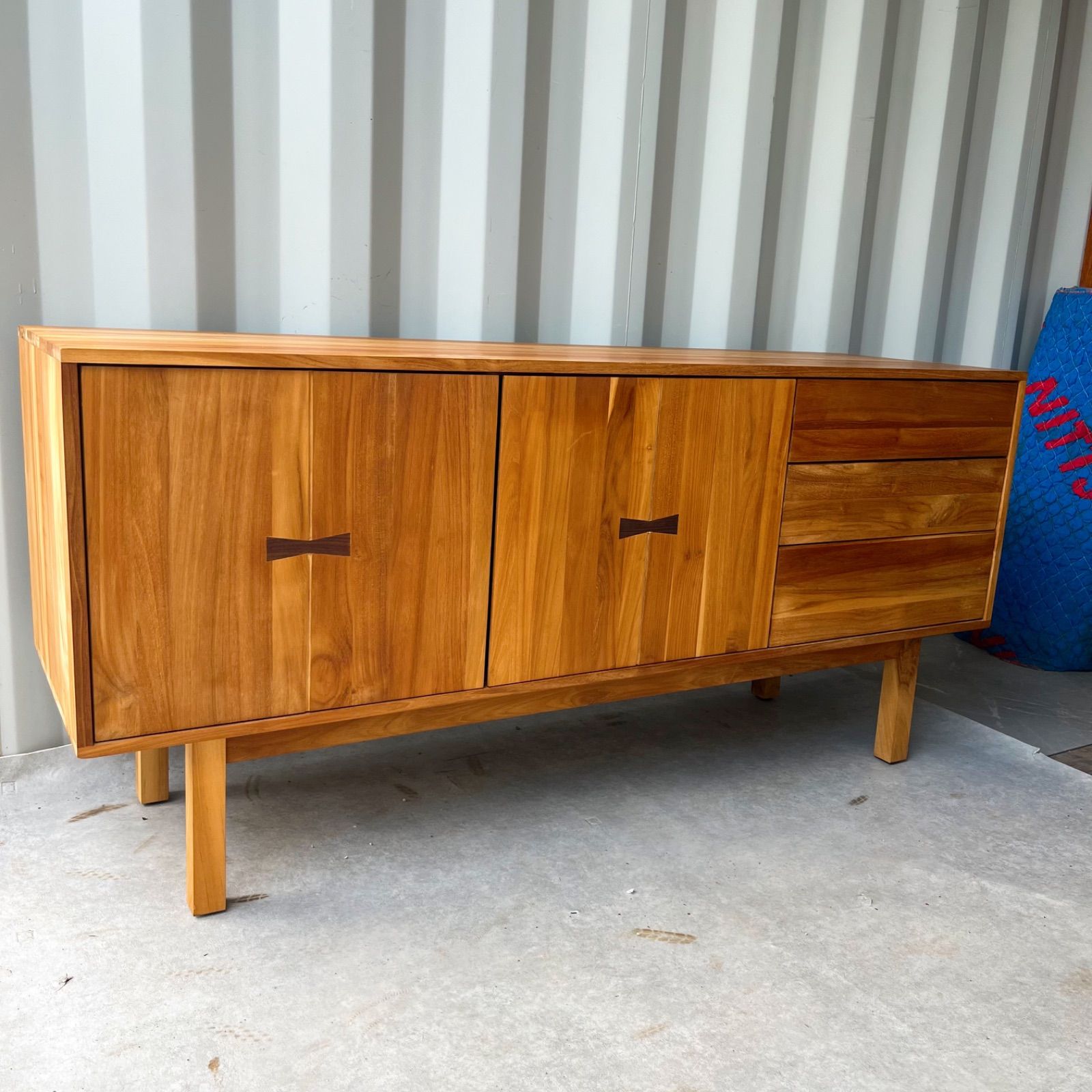 取付無料！関家具 アンドクラフト タスカー チーク材 W150テレビボード✨ 取付無料！関家具 アンドクラフト タスカー チーク材 W150テレビボード