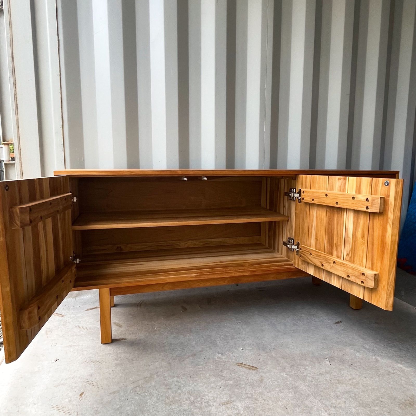 取付無料！関家具 アンドクラフト タスカー チーク材 W150テレビボード