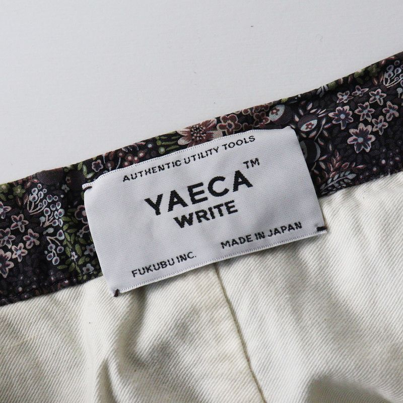 ヤエカライト YAECA WRITE リバティ Orchard オーチャード 総柄