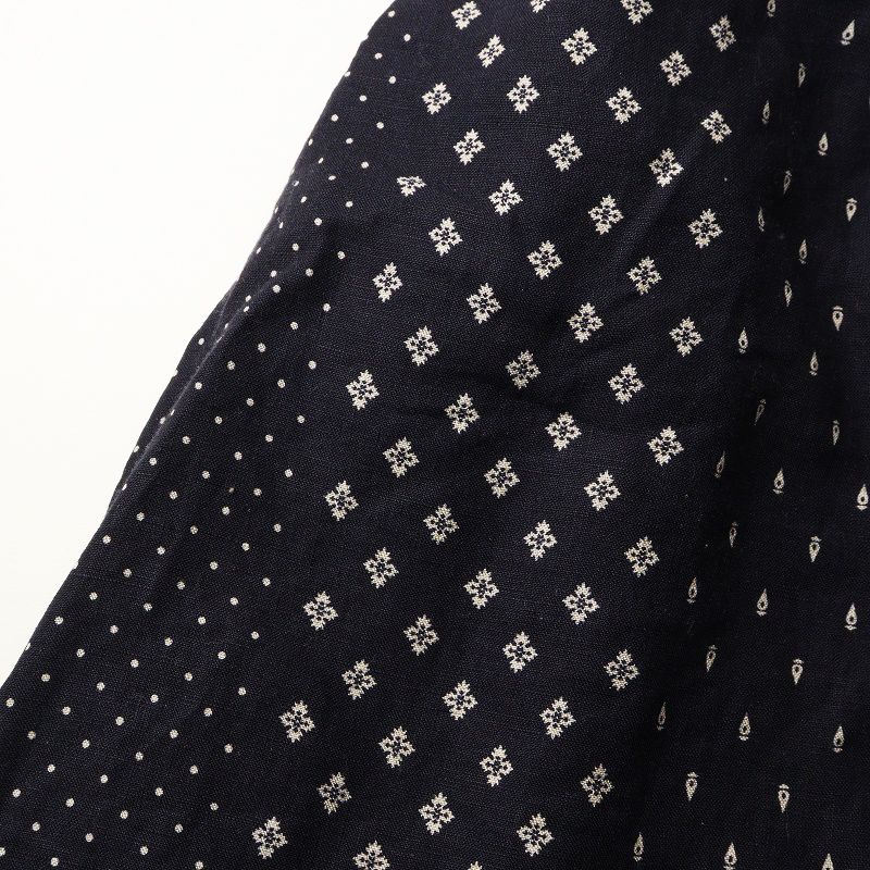 未使用 2023AW ネストローブ nest Robe パッチワークプリントスカート  