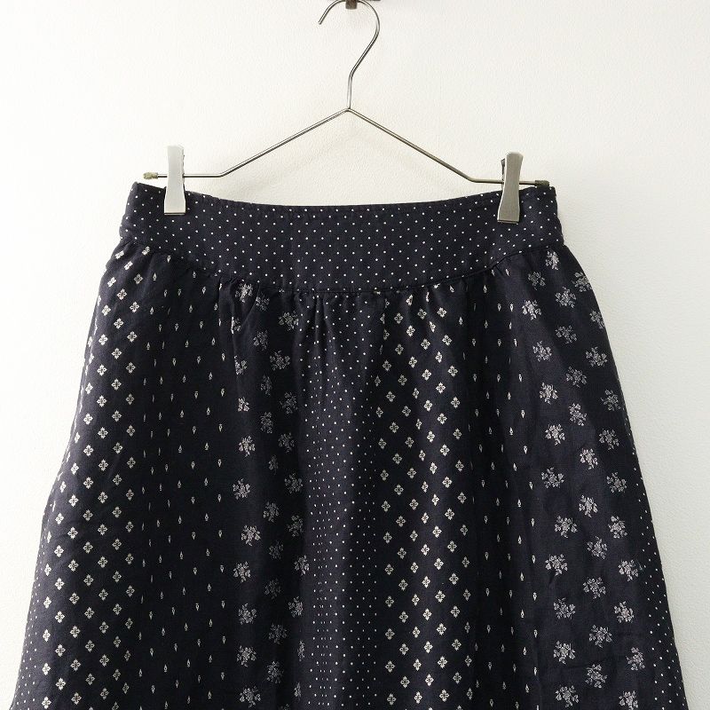 未使用 2023AW ネストローブ nest Robe パッチワークプリントスカート  