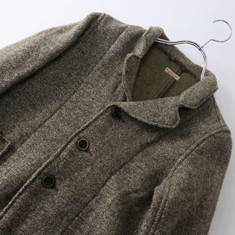 美品 キャピタル KAPITAL EK-126 チロルウール ノマドジャケット 0（XS