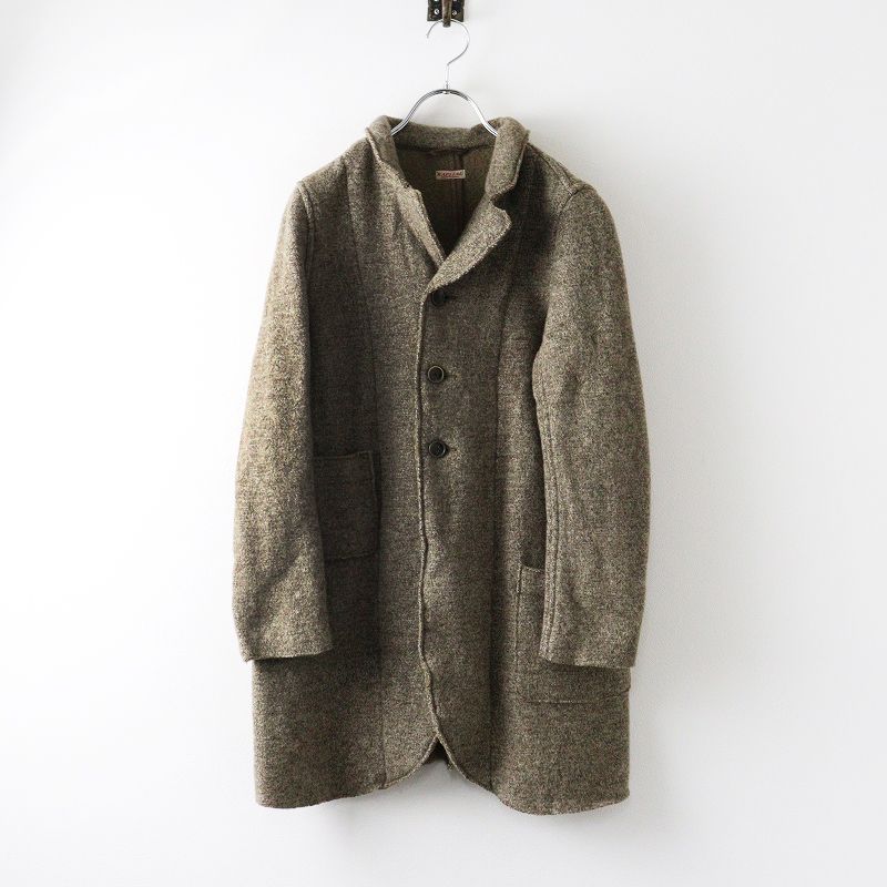 美品 キャピタル KAPITAL EK-126 チロルウール ノマドジャケット 0（XS