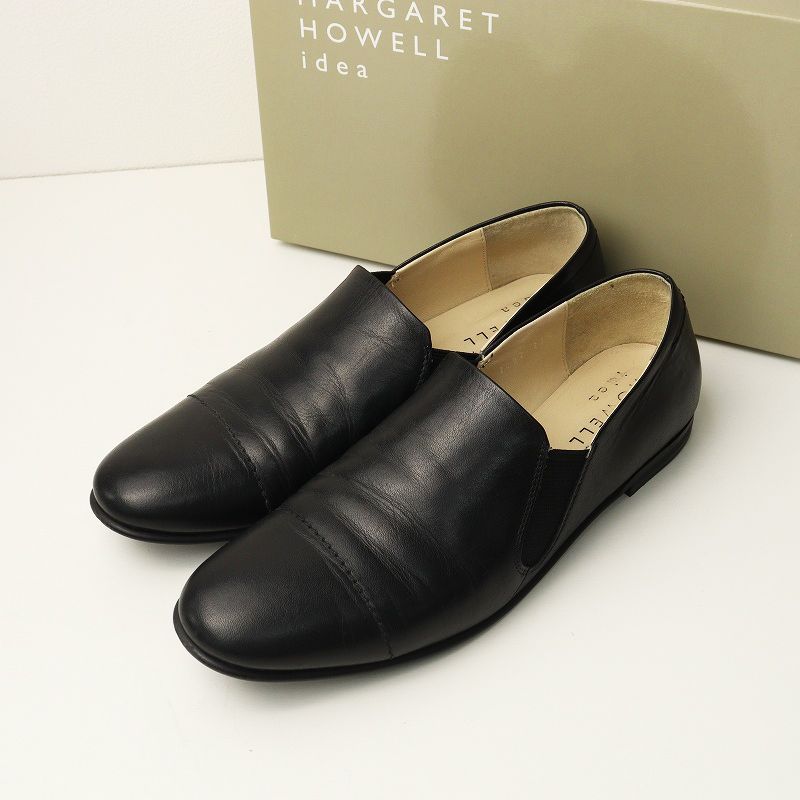 【未使用品】MARGARET HOWELL ideaフラットシューズ　23.5 マーガレット・ハウエル アイデア MARGARET HOWELL idea フラット
