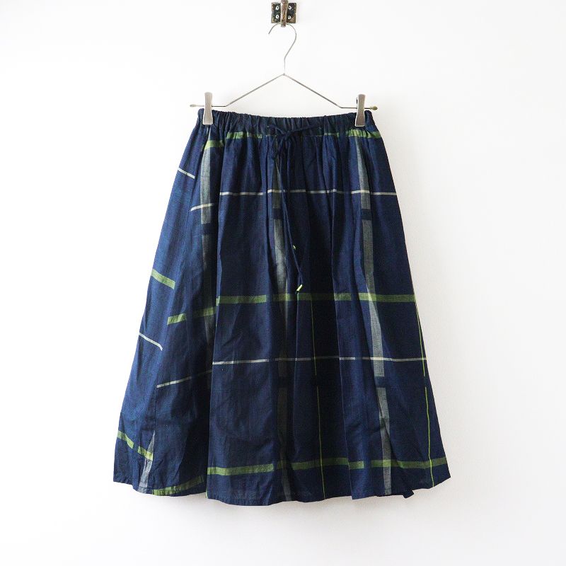 パラスパレス Pal'las Palace チェック柄 ロング フレア スカート 0