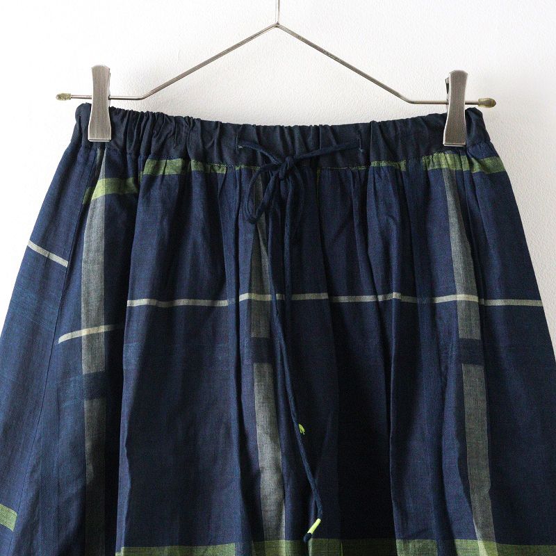 パラスパレス Pal'las Palace チェック柄 ロング フレア スカート 0