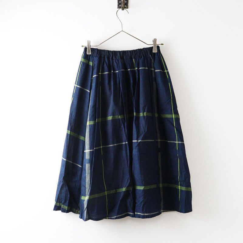 パラスパレス Pal'las Palace チェック柄 ロング フレア スカート 0
