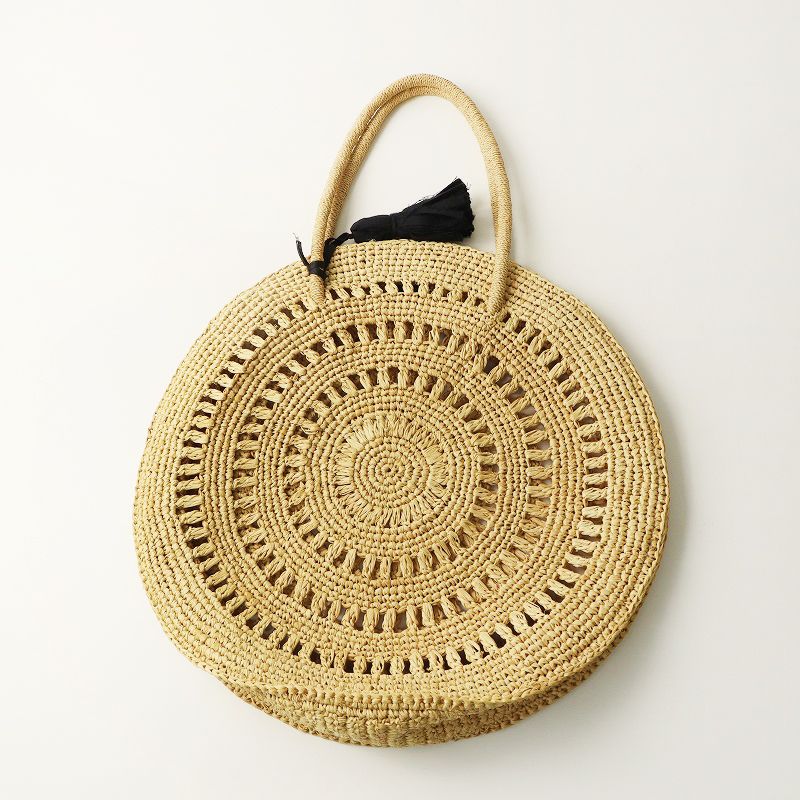 美品 メゾンエヌアッシュパリ MAISON N.H PARIS サークルバッグ