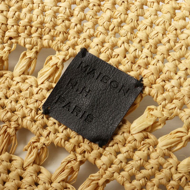 美品 メゾンエヌアッシュパリ MAISON N.H PARIS サークルバッグ