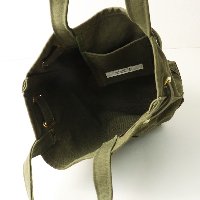 SITA PARANTICA シータパランティカバッグ カーキ USED 中古・古着通販】SITA PARANTICA (シータパランティカ) Ultrasuede