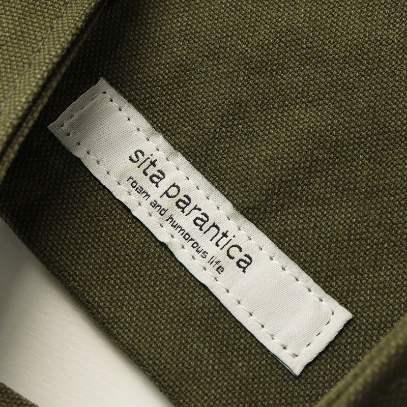 SITA PARANTICA シータパランティカバッグ カーキ USED 中古・古着通販】SITA PARANTICA (シータパランティカ) Ultrasuede