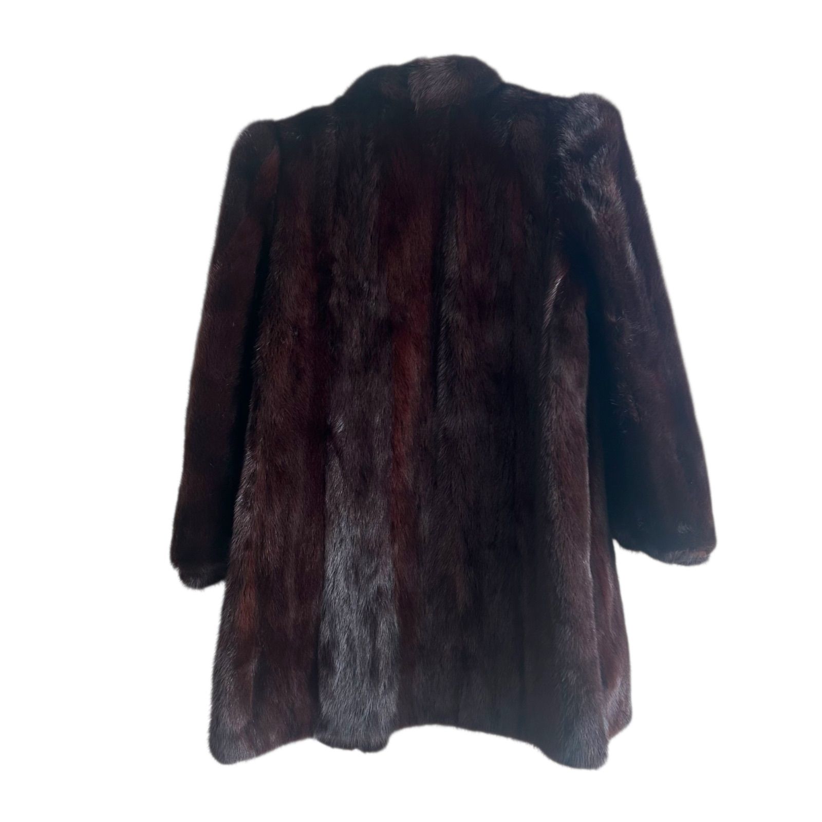 SAGA MINK サガミンク 毛皮 ファーコート ブラウン レディース 11