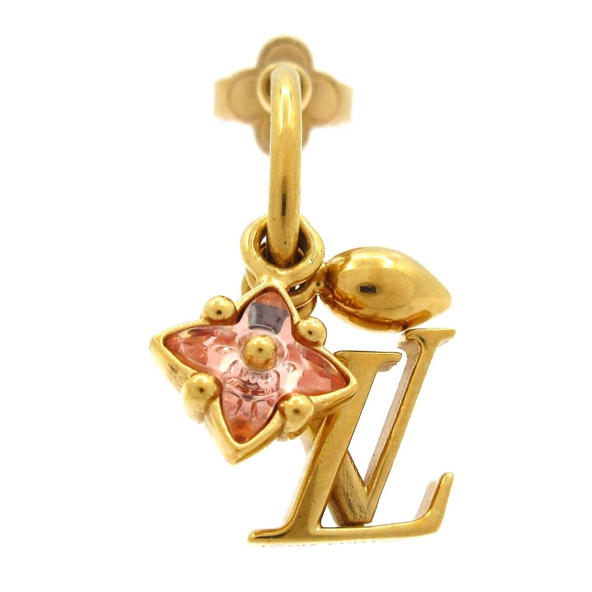 LOUIS VUITTON(ルイヴィトン) ピアス ブックル ドレイユ フープ