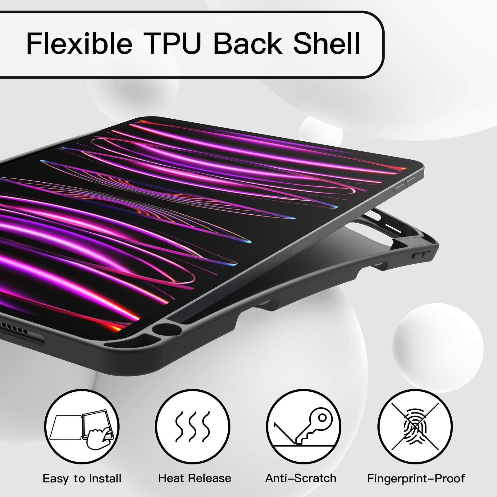 数量限定】Pro 11インチ ケース(2022/2021/2020モデル) Pencilホルダー