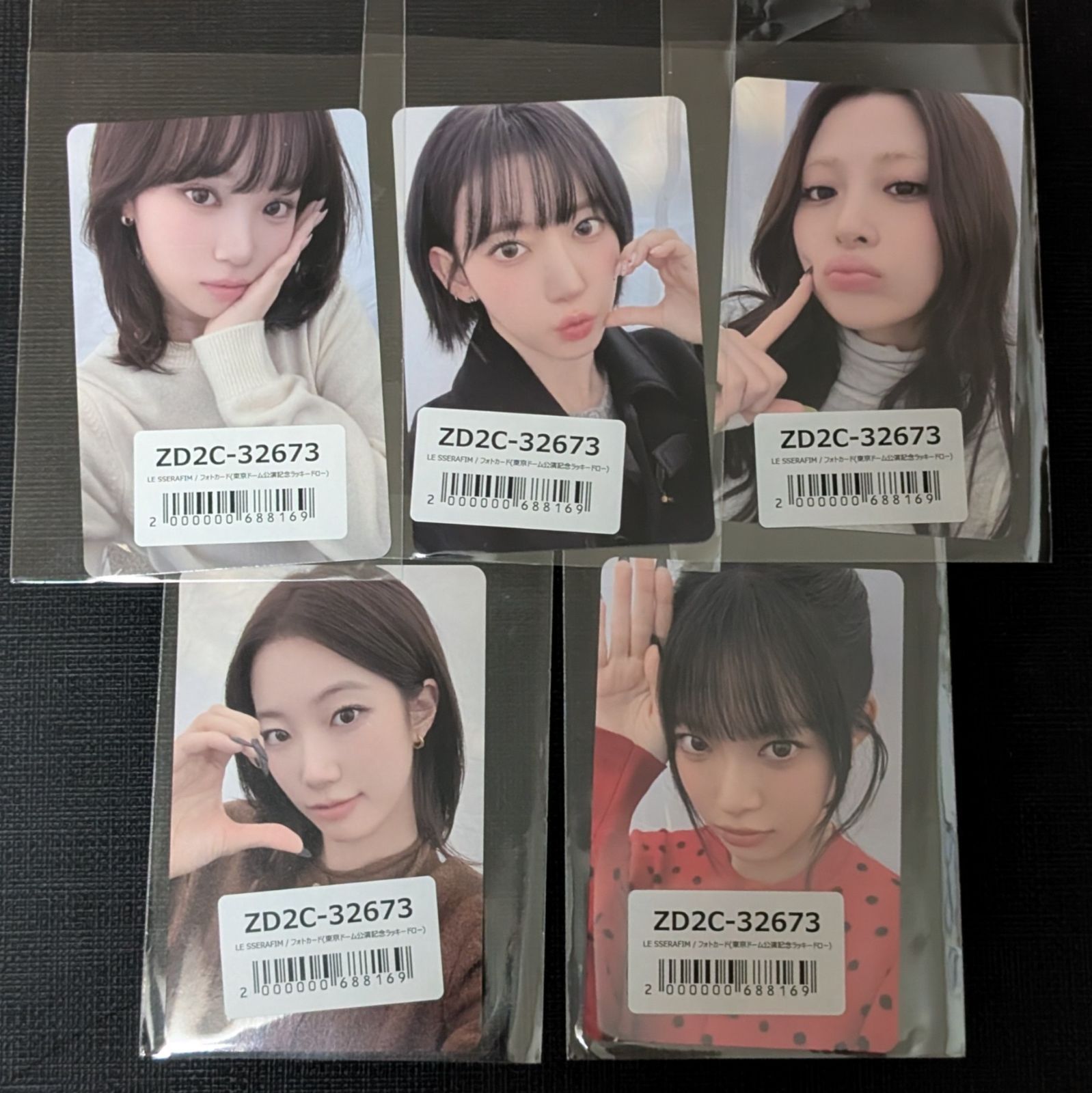 LE SSERAFIM 東京ドーム公演記念 ラキドロ チェウォン サクラ ユンジン カズハ ウンチェ コンプ