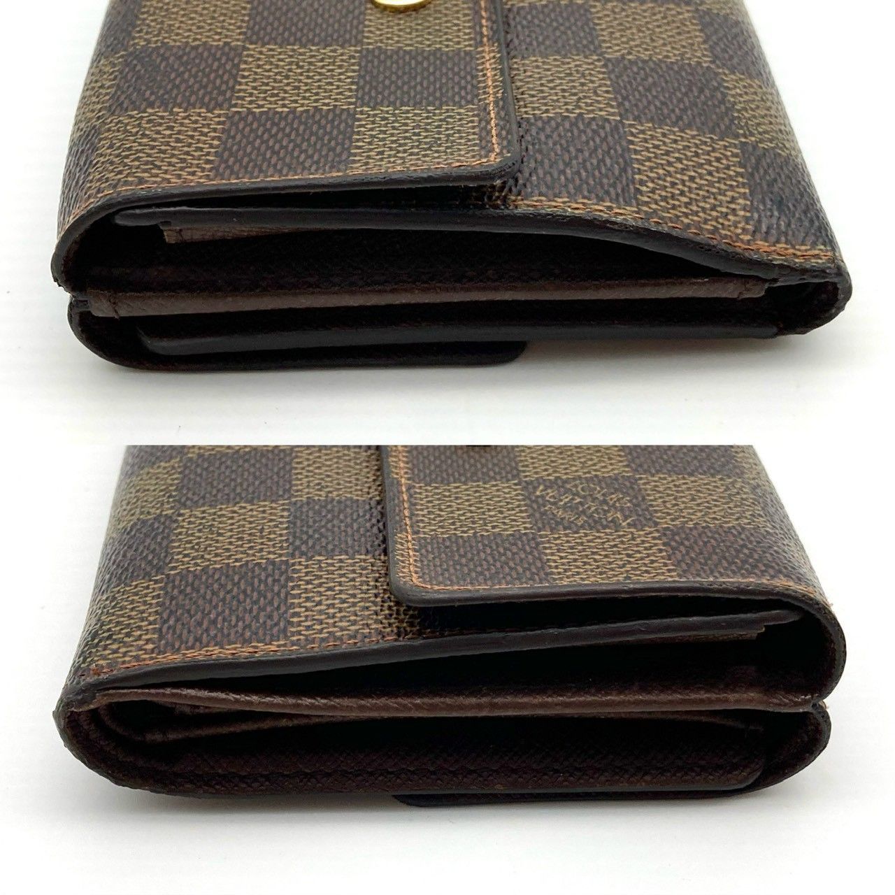 ルイヴィトン ダミエ ポルトモネビエ カルトクレディ 三つ折り財布 71222 ルイヴィトン ダミエ ポルトモネビエ カルトクレディ 三つ折り財布