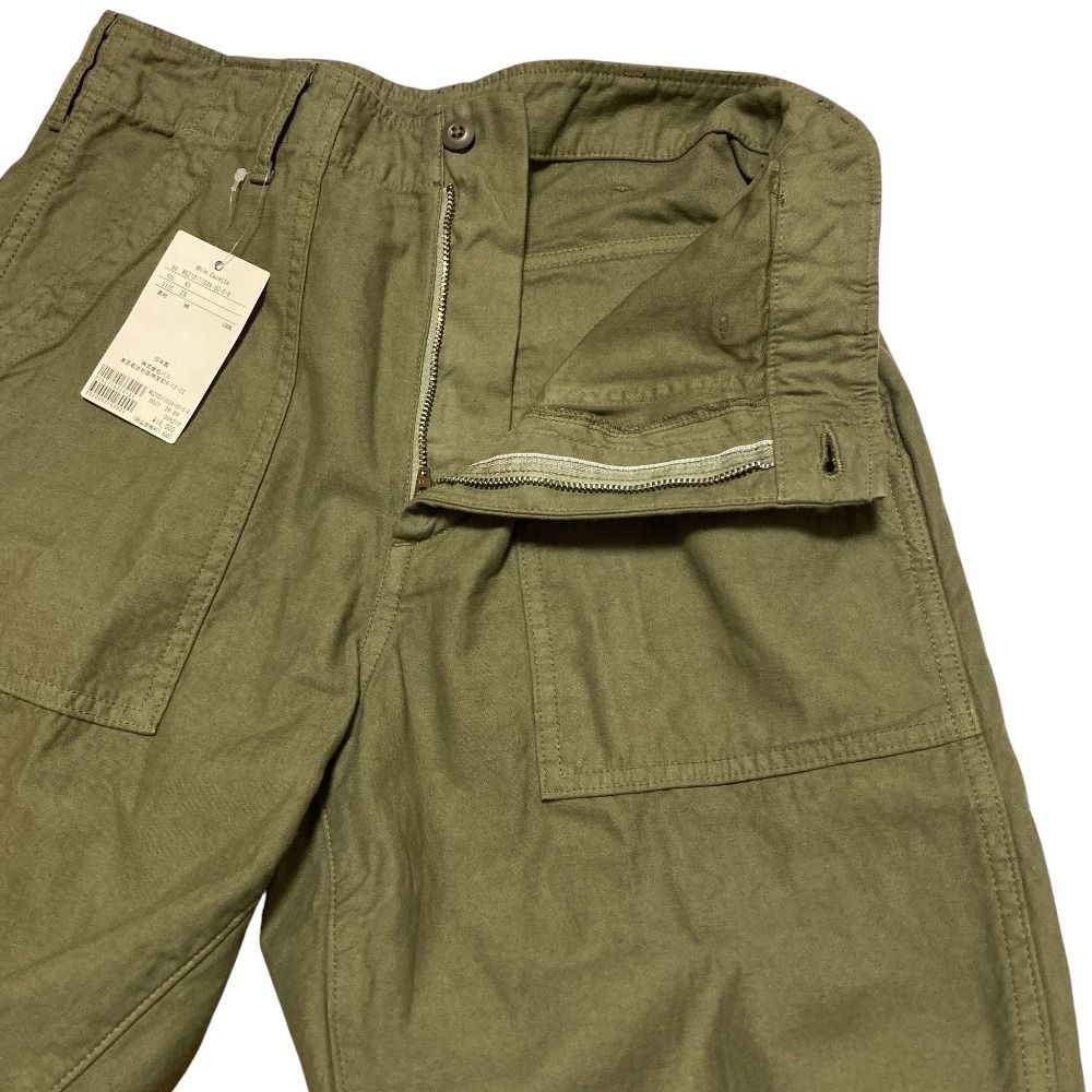 未使用 Whim Gazette ウィムガゼット ベイカーパンツ サイズ28 カーキ