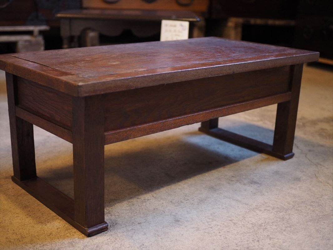 昭和　家具　レトロ　机 昭和レトロ文机 昭和前期 古録展 送料無料 中古 品番F4544 - メルカリ