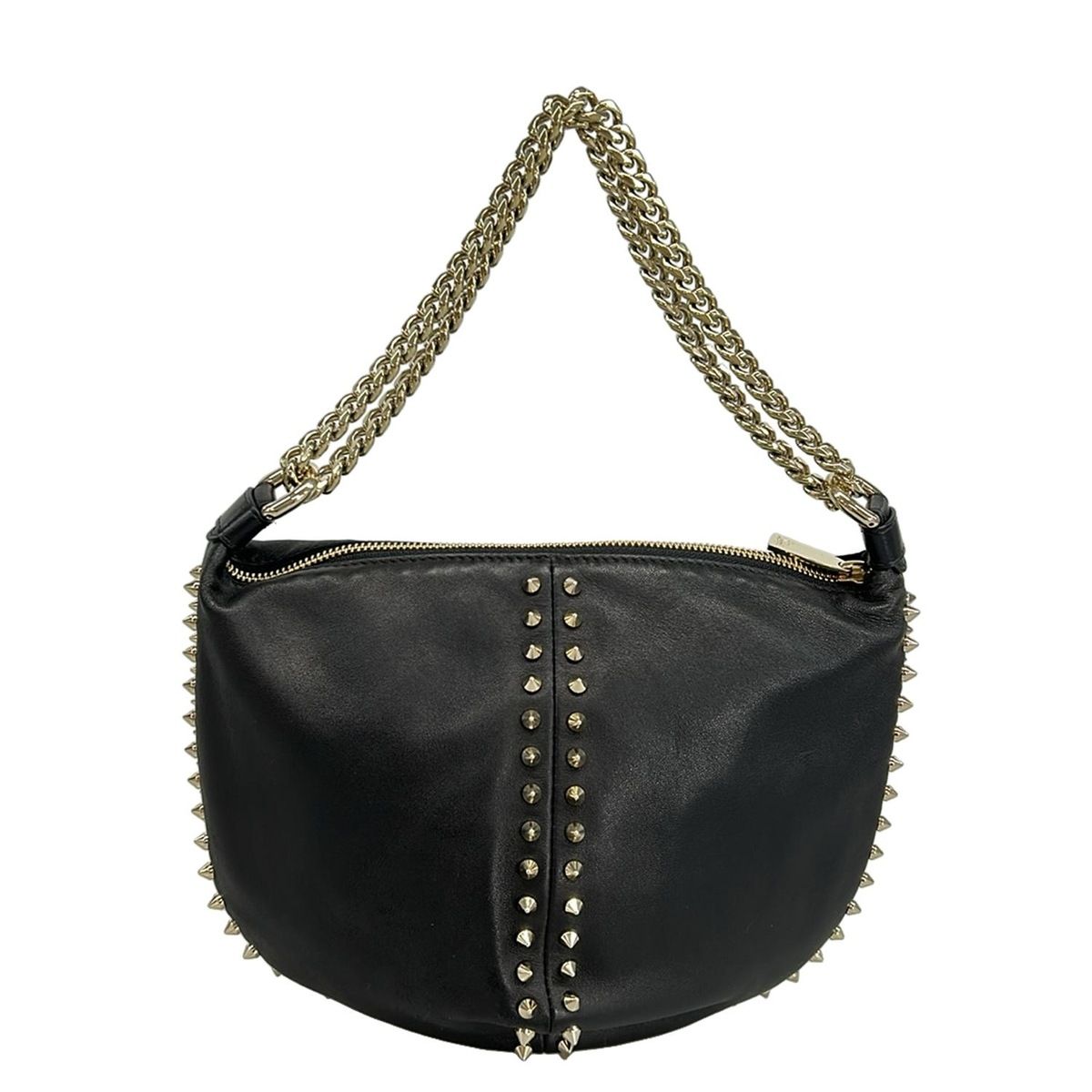 CHRISTIAN LOUBOUTIN(クリスチャンルブタン) ハンドバッグ 黒 チェーン